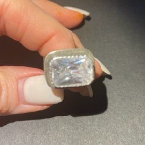 Silpada Designs CZ Sterling Silver RIng